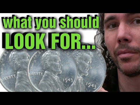 1943 Wheat Cents! Valuable coins to find.