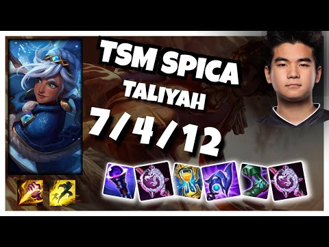 Taliyah vs Nidalee TSM Spica JUNGLE (7/4/12) - v11.1
