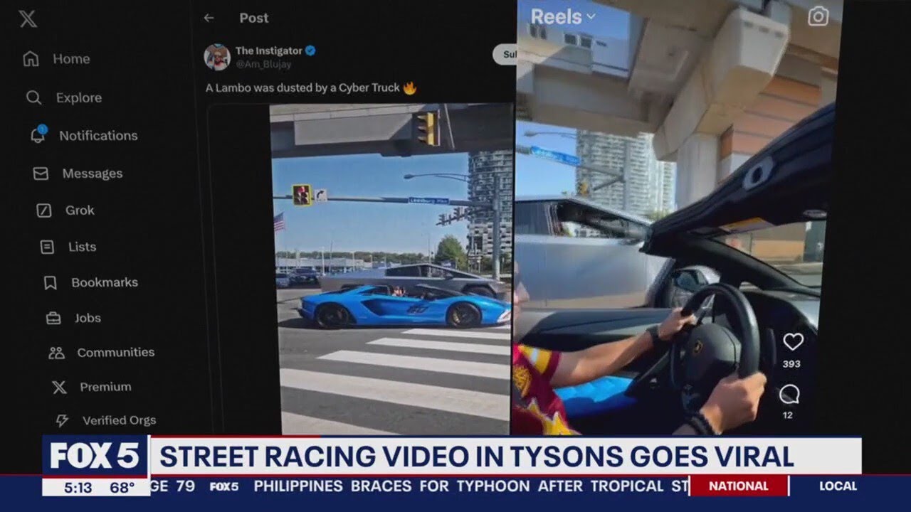 Police investigate after viral Virginia street race video hits 75M views