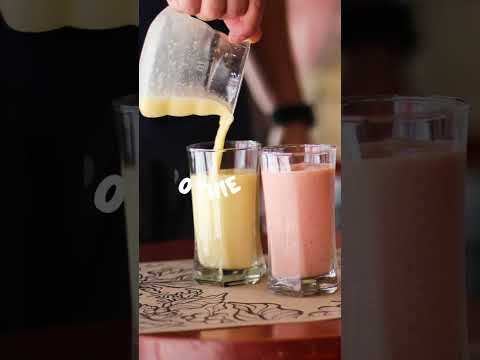 Pra refrescar com sabor de fruta, peça Smoothie!