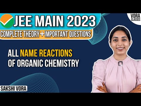 All Name Reactions of Organic Chemistry in 1 Video | Sakshi Vora | JEE Main