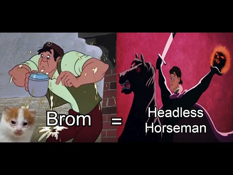 Brom IS the Headless Horseman THEORY (The Adventures of Ichabod and Mr. Toad)