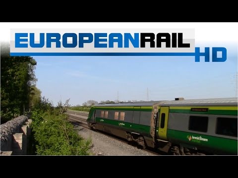 Iarnród Éireann Irish Rail 201 Locomotive 234 + Mark 4 Set 4007 passes Stacumny Bridge