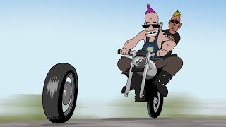 Download lagu Kartun Lucu Crazy Racer - Funny Cartoon Racing mp3