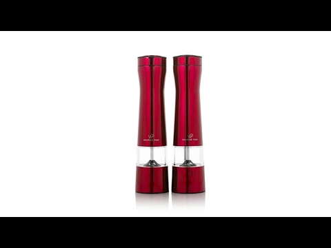 Wolfgang Puck Spice Mill Duo with Adjustable Grinders