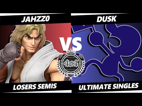 4o4 Smash Night 75 - InC| Jahzz0 (Ken) vs 4o4| Dusk (Mr. Game & Watch) - Losers Semi-Final