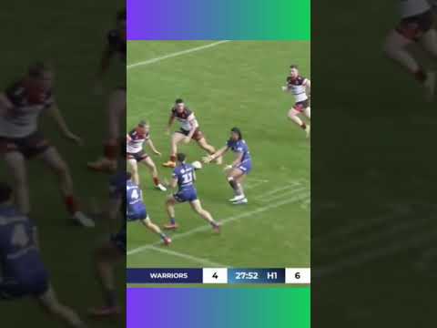 Kayliss Fatialofa (Otara) try for NZ Warriors in NSW Cup #KiwiNRL