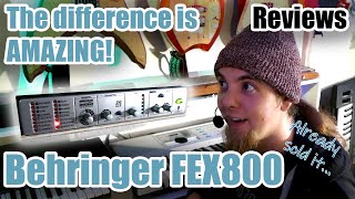 Video thumbnail for MiniFEX with Synthesizers - Behringer FEX800 Effects Module Demo by JDStone Creations