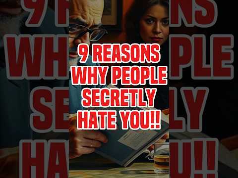 9 REASONS Why PEOPLE Secretly HATE You #stoicwisdom #stoicphilosophy #philosophy #marcusaurelius