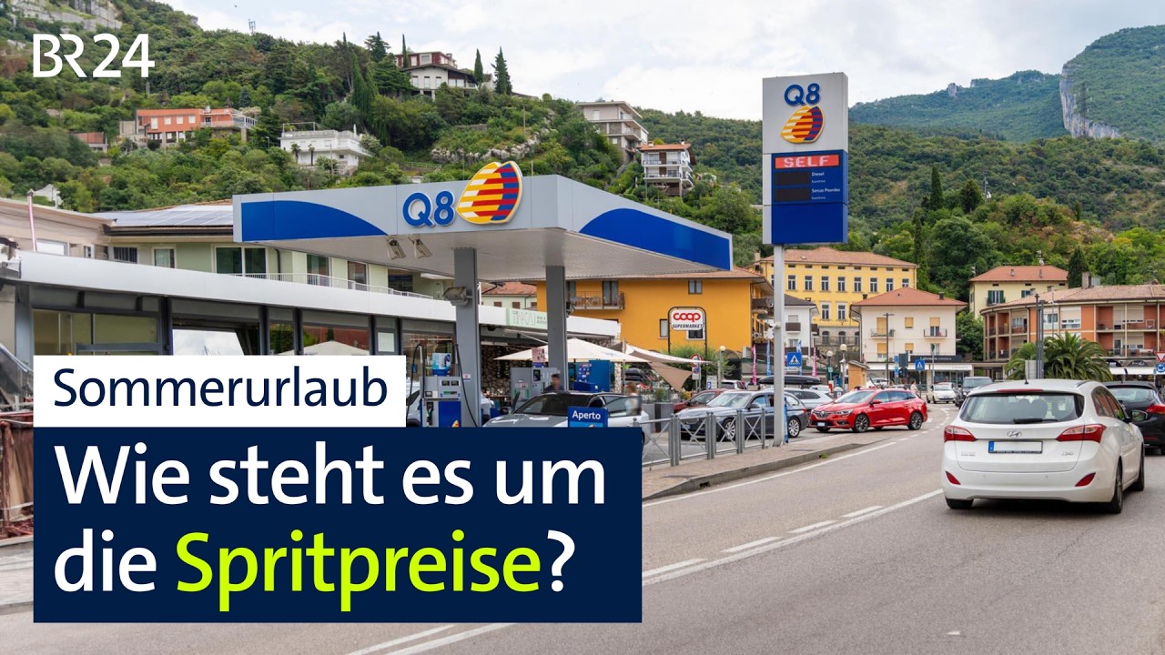 Urlaubszeit: Spritpreisentwicklung im In- und Ausland | BR24