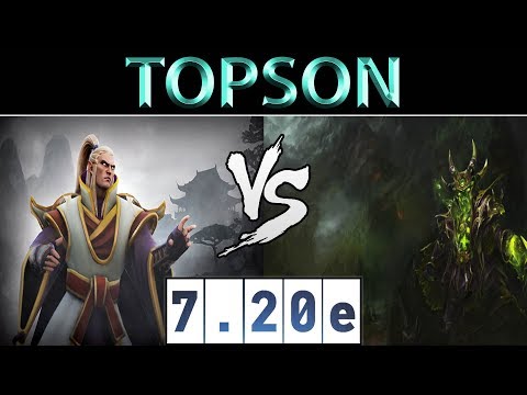 TOPSON [Invoker] vs [Pugna] ► EU Ranked ► Dota 2 7.20e