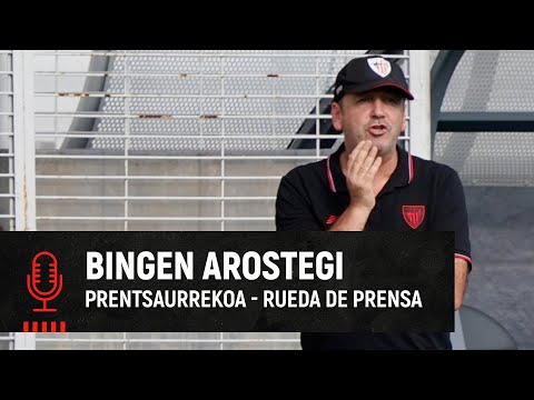 Imagen de portada del video 🎙️ Bingen Arostegi I post Bilbao Athletic 0-3 Real Murcia CF l Primera RFEF 2022-23 – 9. J