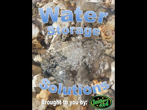 Water Storage Solutions!