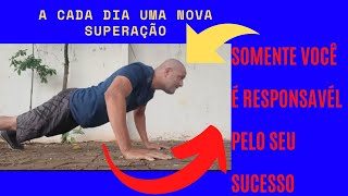 DÉCIMO PRIMEIRO VÍDEO   Desafio 30 Dias Flexão de Braço   A CADA DIA UMA NOVA SUPERAÇÃO