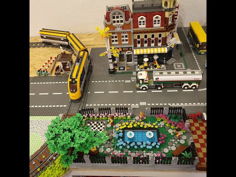 Brick City Teil 8 - Straßenlayout - Bahntrasse