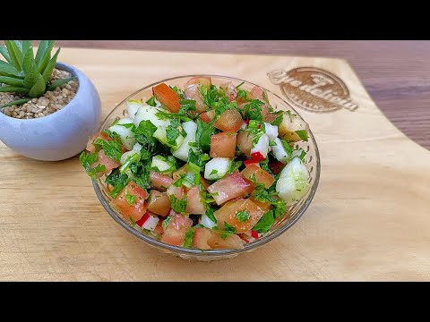 The best salad to accompany meats, healthy and delicious 😋🍽️