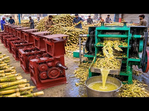 How Sugarcane Juice Machines Are Made Inside the Factory