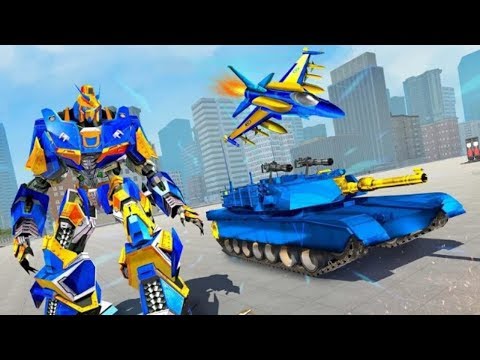 Air Jet Robot Tank Multi Transform Robot Android Gameplay