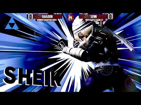 Daigoon (Terry) vs Senn (Sheik) | Winners Quarters | Ben's Battle Barn #2