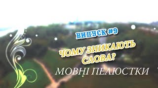 Мовні пелюстки. Випуск #9. ЧОМУ ЗНИКАЮТЬ СЛОВА?