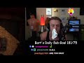 Joe Bartolozzi Crashes Out So Hard His Nose Bleeds