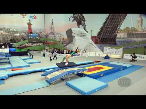 HAGARTY Carina (AUS) - 2018 Trampoline Worlds, St. Petersburg (RUS) - Qualification Double Mini R1