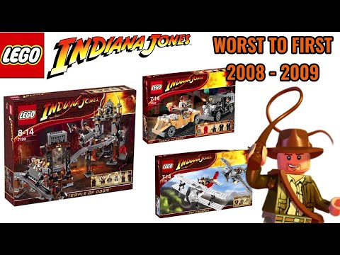 Ranking EVERY CLASSIC LEGO Indiana Jones Set! | WORST TO FIRST