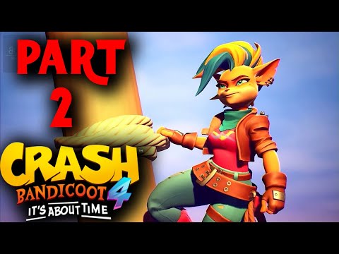 Crash Bandicoot 4 It's About Time Part 2 Gameplay Walkthrough FULL GAME (No Commentary)