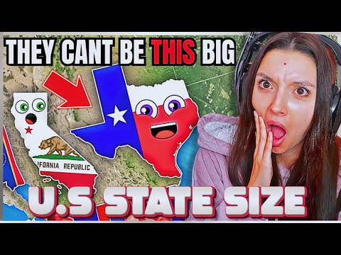 These US States Are Bigger Than Entire Countries | Reaction