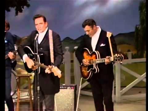 Johnny Cash   Carl Perkins 1968 Folsom Prison Blues  YouTube