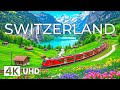 Switzerland 4K Unreal Nature You Must See Epic Alps Swiss Villages Crystal Clear Lakes