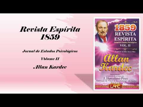 Revista Espírita 1859 - Allan Kardec - Áudio livro