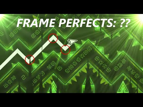 UNNERFED Natural Disaster with Frame Perfects counter — Geometry Dash