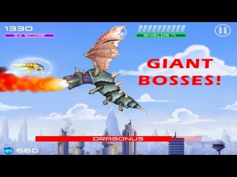 JAM : Jets Aliens Missiles [iOS] Gameplay