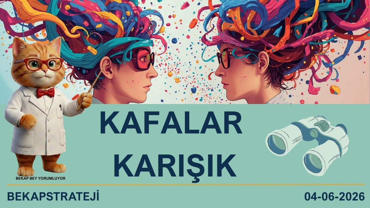 Kafalar Karışık, Altın, Bitcoin, Nasdaq