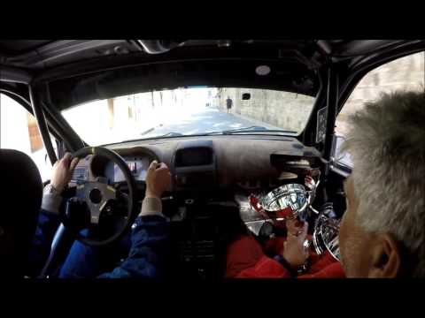 ARRIVO Rally 100° Targa Florio 2016 Clio S1600 Mogavero-Coniglio N.22 Onboard Camercar