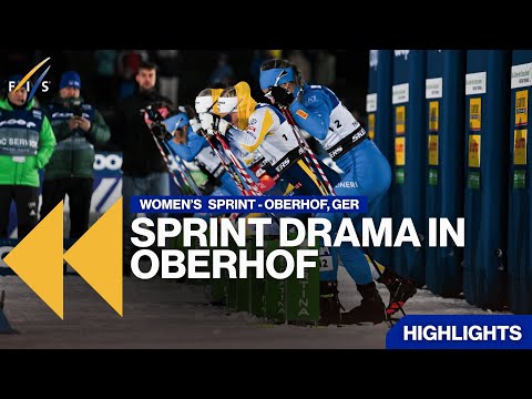 Sprint Drama in Oberhof | Highlights | FIS Cross Country