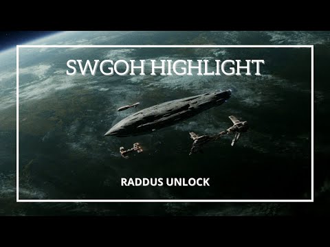SWGOH Highlight: Raddus Unlock