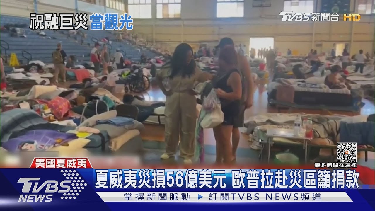 手機拍下夏威夷全家跳海逃生 遊客浮潛看熱鬧災民怒
