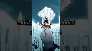 Top 10 Highest Rated Episodes in Bleach