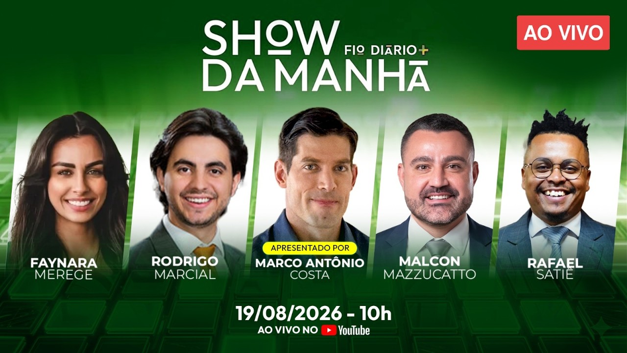SHOW DA MANHÃ - LULINHA NO INSS E EUA ESTUDAM NOVAS SANÇÕES CONTRA MORAES | 19/08/2026 — 86