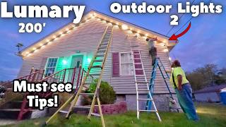 Lumary Permanent Outdoor Lights 2 Installation and Overview 