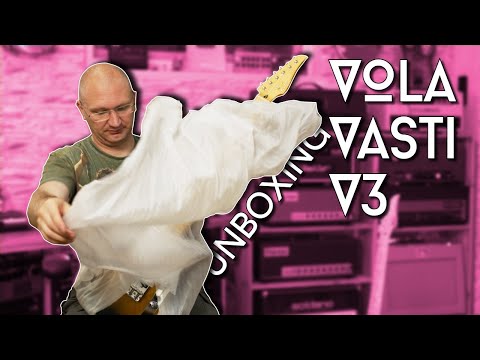 It's new guitar day!!! Vola Vasti V3 unboxing