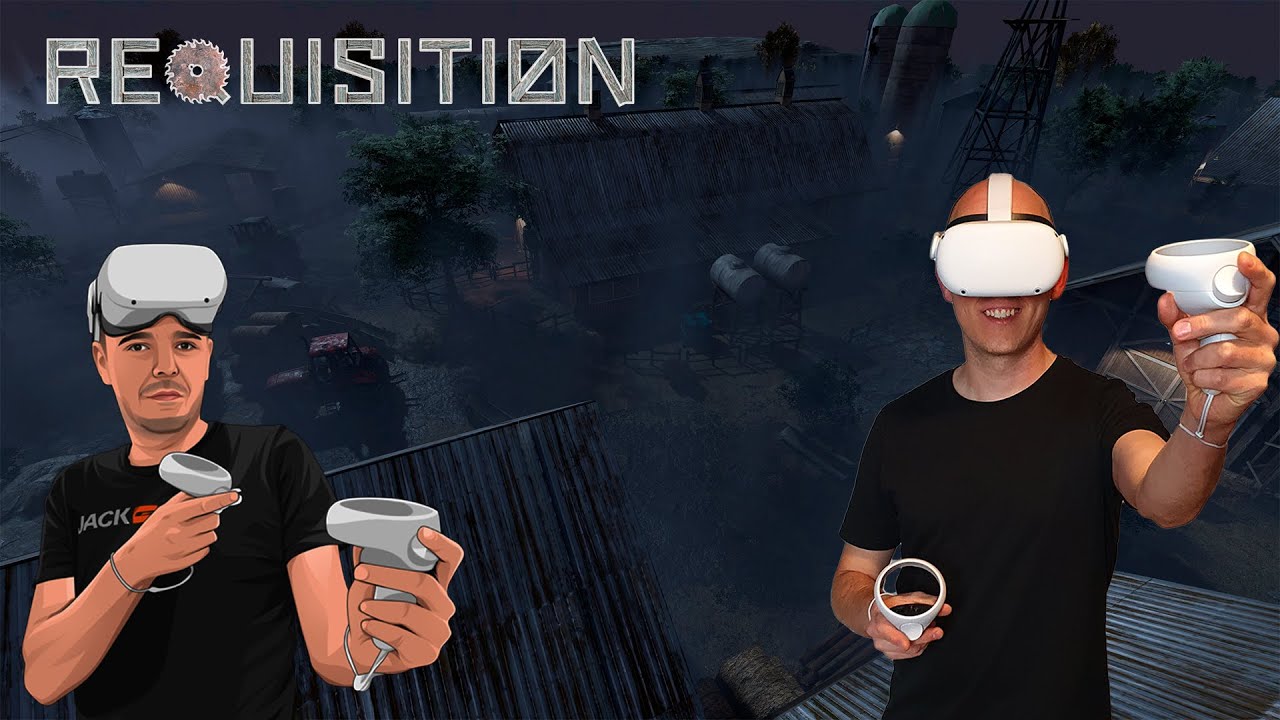 TupacVR - Requistion VR - Wir testen das Game vor Release feat.@Delorean787VR Deutsch / German