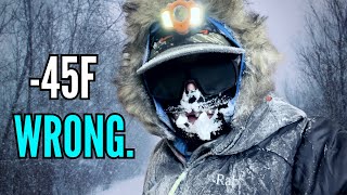 All the fat bike FAILS at -45F and what WORKED (surprisingly) + Fat Pursuit questions answered.