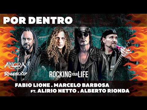 Fabio Lione, Marcelo Barbosa, Alirio Netto, Alberto Rionda Por Dentro com Paulo Baron