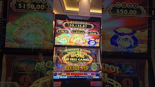 Huge Double Pop Prosperity Jackpot Win on Fu Dai Lian Lian Slot! #vegasslots #casinowin #gambling Video Video