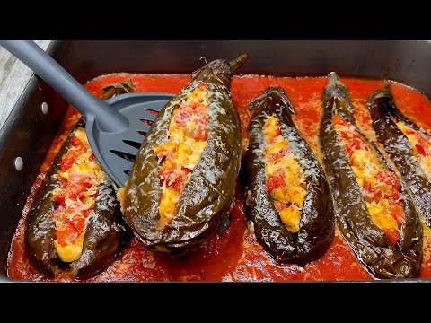 A Turkish cook taught me this recipe! Incredibly delicious eggplant!