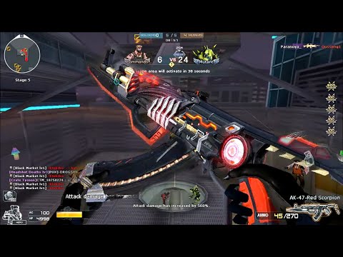 Crossfire NA ( Đột Kích ) 2.0 : AK47 Red Scorpion - Hero Mode X - Zombie V4