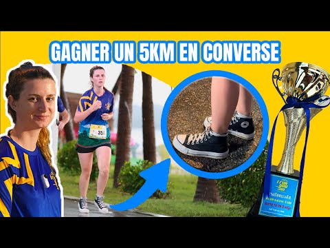 JE GAGNE MON PREMIER 5KM EN CONVERSE | I RUN YOU 300